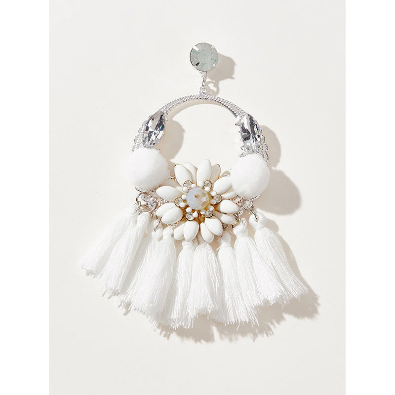 New Ethnic Style Bohemian Tassel Personality Earrings Jewelry Earrings
