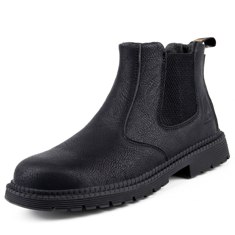 Work Safety Boots Men's Boots Chelsea Boots Steel Toe Safey Shoes