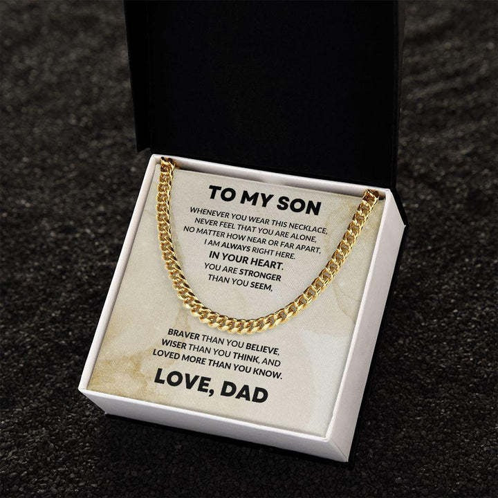 New minimalist 14K gold Cuban chain for men's titanium steel single round dense chain
