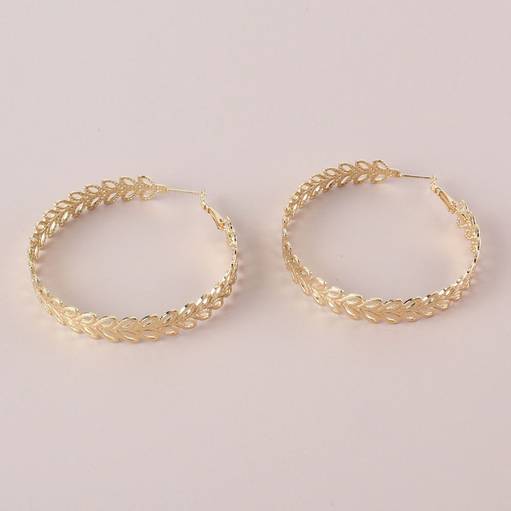 Earrings Fashion Metal Earrings Personality Exaggerated Sexy Hollow Out Earrings