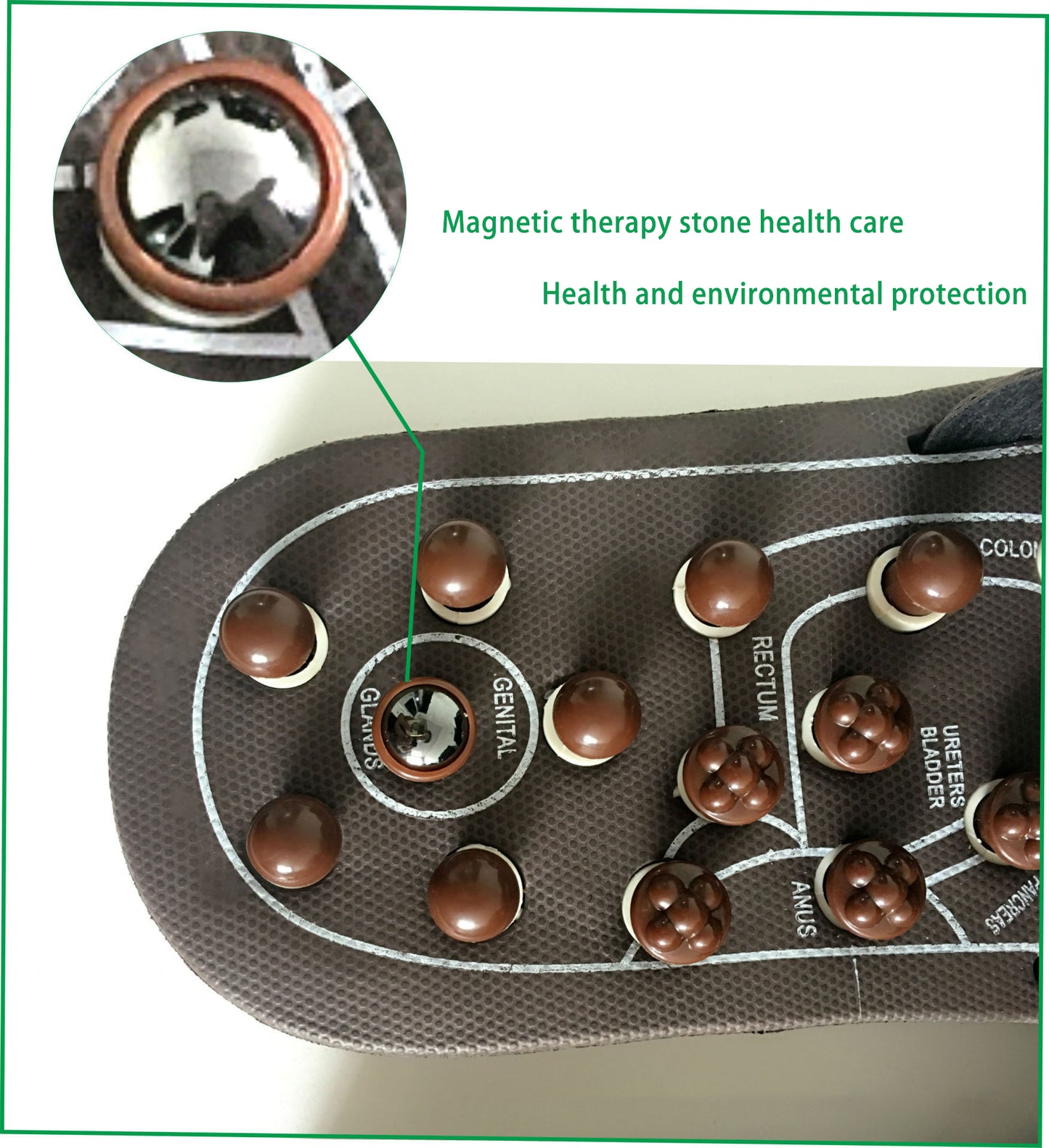 Massage Slippers, Elastic Foot Therapy, Health Spring, Rotating Massage Shoes, Magnetic Therapy, Foot Acupoint Health Massage