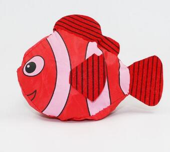 7 Colors Tropical Fish Foldable Eco Reusable Shopping Bags Reusable Tote Pouch Recycle Storage Handbags 38cm x58cm