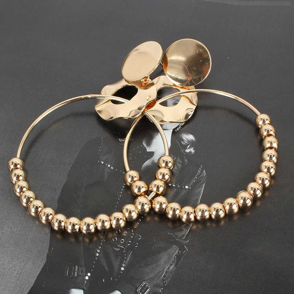 Earrings Fashion Geometric Round Alloy Earrings Women's Earrings
