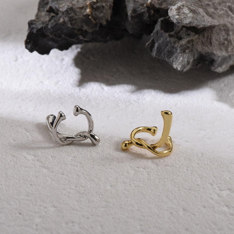 Bilandi Modern Jewelry Metal Ear Clip  New Trend Vintage Temperament Hot Selling Geometric Earrings For Women Gifts