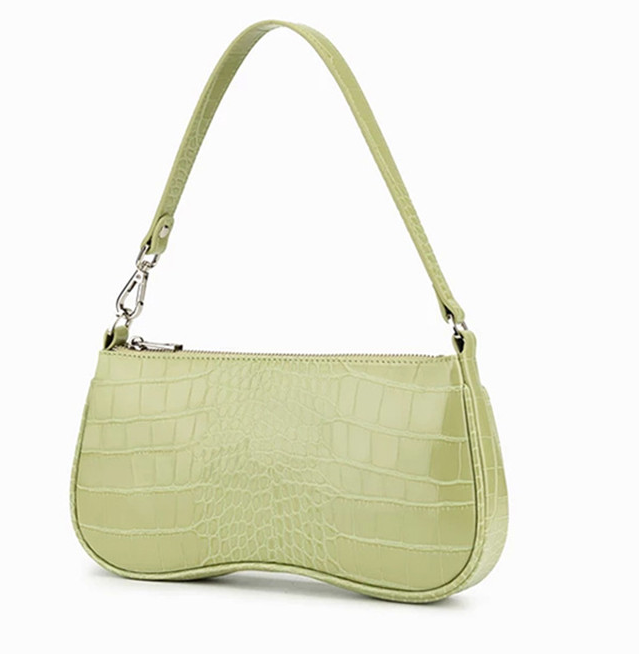 Women Messenger Bag Retro Serpentine Bag Imitation Crocodile Shoulder Female Handbags Purses totes saddle bag leather baguettes