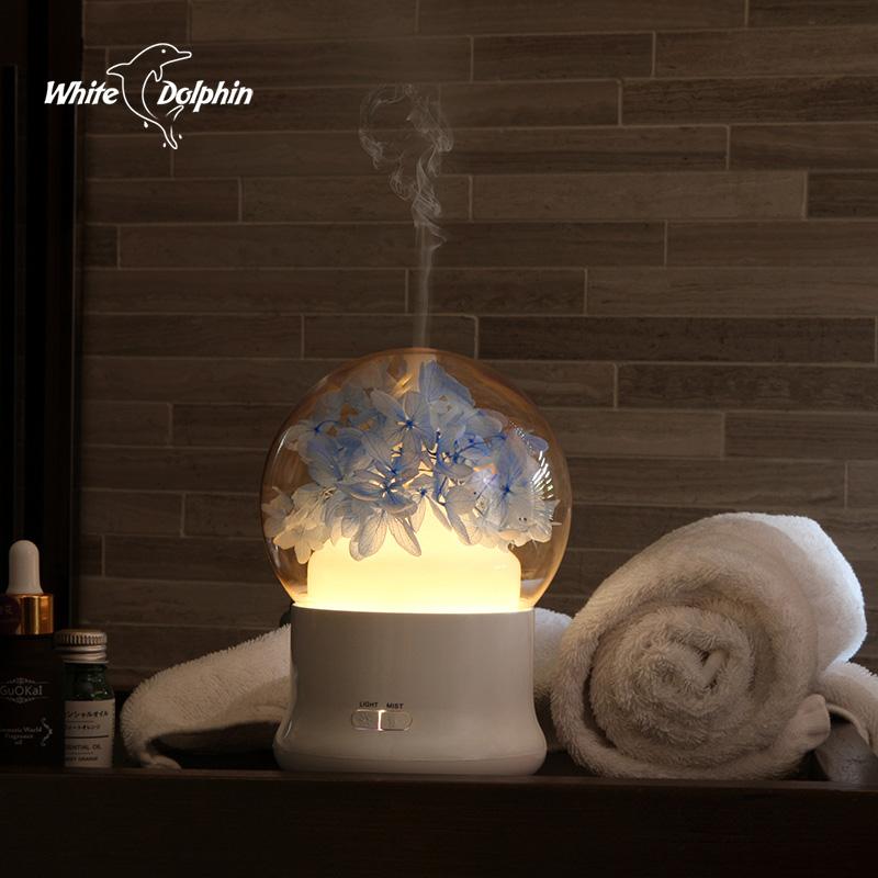 Electric Aromatherapy Ultrasonic Humidifier Essential oil Aroma Diffuser Led Mist Maker Fogger Mini Portable Car Air Humidifier