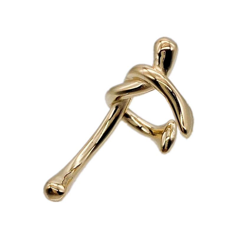 Bilandi Modern Jewelry Metal Ear Clip  New Trend Vintage Temperament Hot Selling Geometric Earrings For Women Gifts