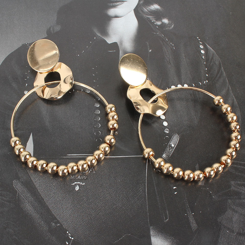Earrings Fashion Geometric Round Alloy Earrings Women's Earrings
