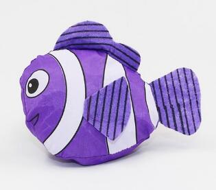 7 Colors Tropical Fish Foldable Eco Reusable Shopping Bags Reusable Tote Pouch Recycle Storage Handbags 38cm x58cm