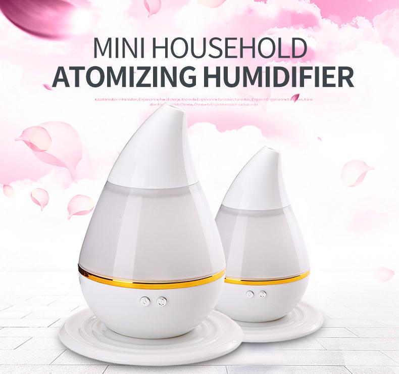 Air Purifier New Design Portable 200ml Aroma Essential Oil Diffuser Air Humidifier Mini Aromatherapy Humidifier Cleaner