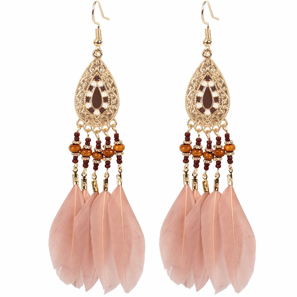 Exaggerated Personality Earrings Fashionable And Simple Water Drop Earrings Female