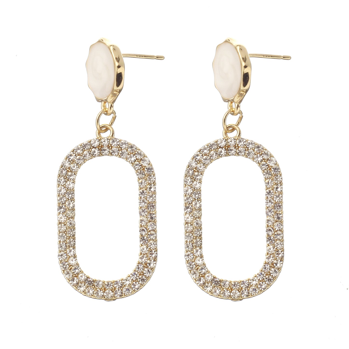 Earrings Net Celebrity Thin Temperament New Trendy Earrings Show Face Earrings Female Earrings All-Match Long Style