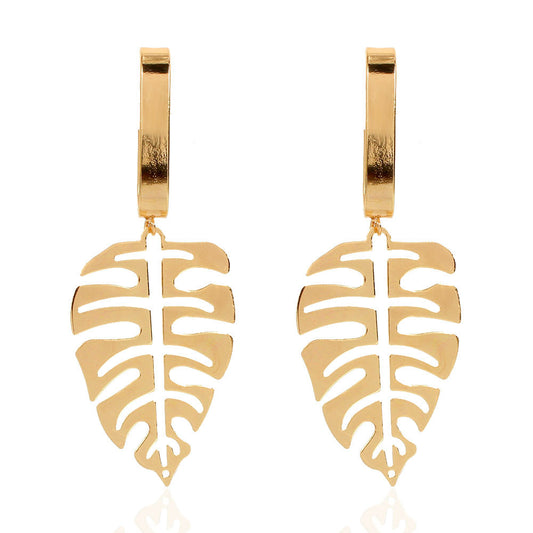 Bohemian Ethnic Style Alloy Long Earrings European And American Personality Gold Earrings Earrings Women