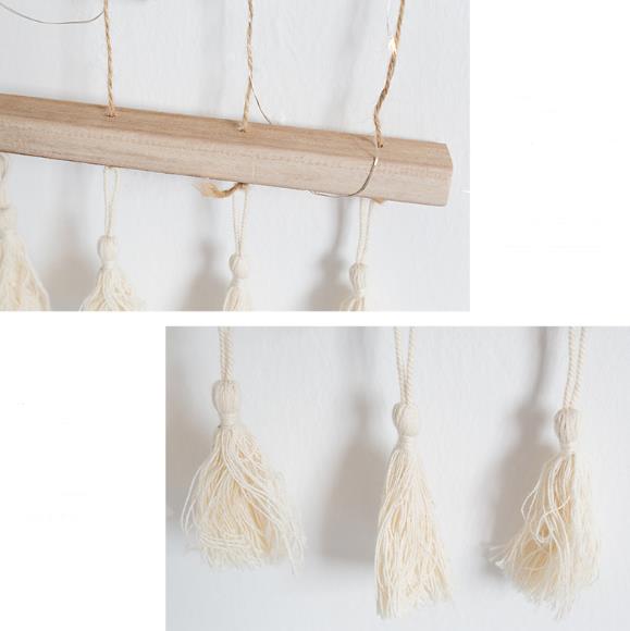Ins style twine photo wall
