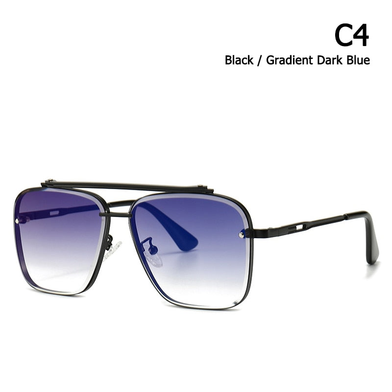 Fashion Classic Mach Six Style Gradient Sunglasses Cool Men Vintage Brand Design Sun Glasses