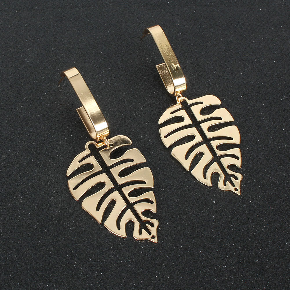 Bohemian Ethnic Style Alloy Long Earrings European And American Personality Gold Earrings Earrings Women