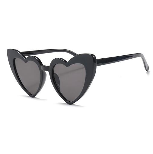 cat eye vintage heart shape sun glasses for women