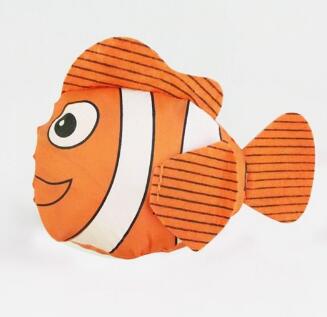 7 Colors Tropical Fish Foldable Eco Reusable Shopping Bags Reusable Tote Pouch Recycle Storage Handbags 38cm x58cm