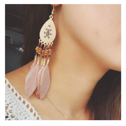 Exaggerated Personality Earrings Fashionable And Simple Water Drop Earrings Female
