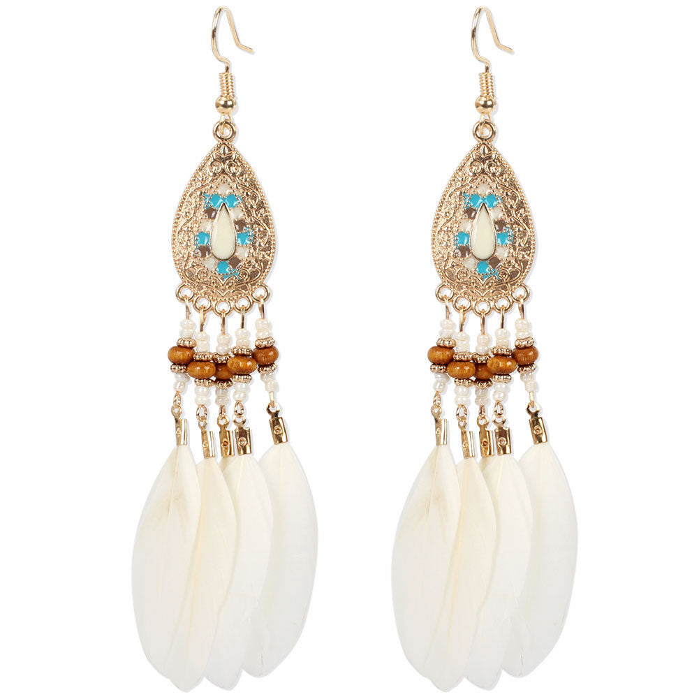 Exaggerated Personality Earrings Fashionable And Simple Water Drop Earrings Female