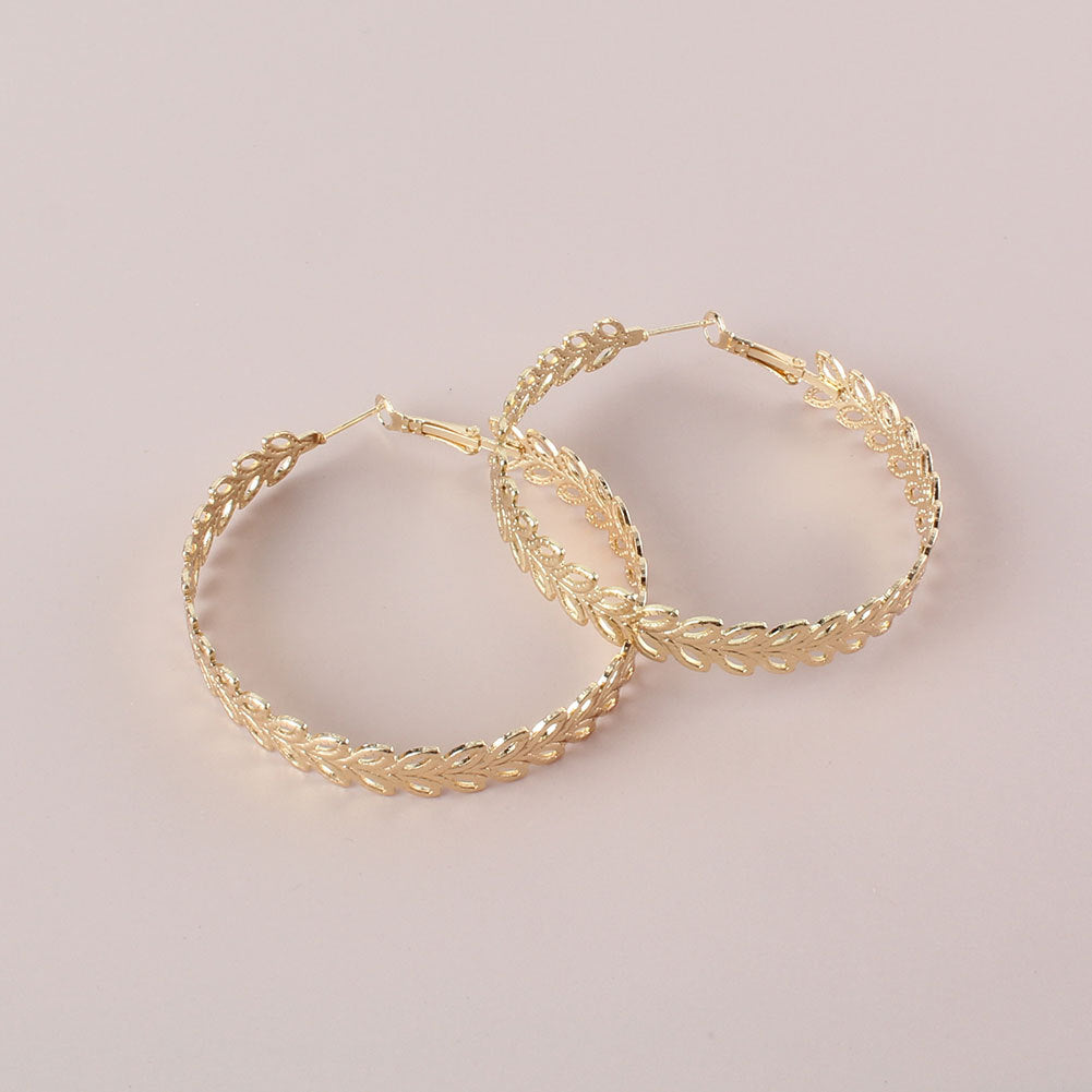 Earrings Fashion Metal Earrings Personality Exaggerated Sexy Hollow Out Earrings