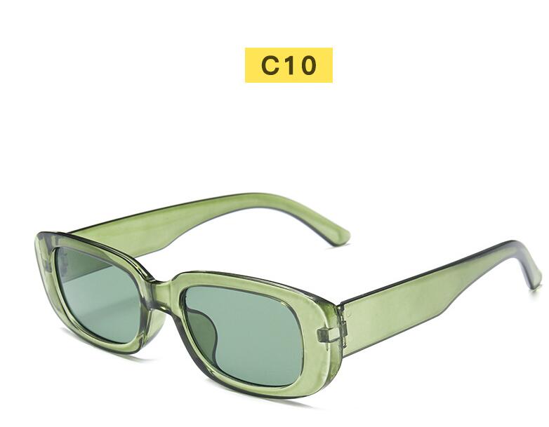 Sunglasses Women Fashion Oval Sun Glasses Men Vintage Green Red Eyewear Ladies Traveling Style UV400 Goggles