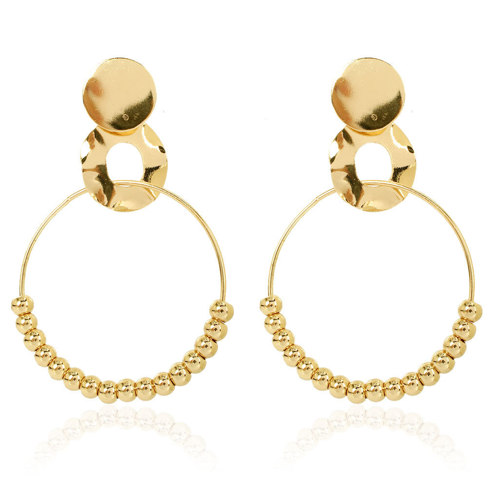 Earrings Fashion Geometric Round Alloy Earrings Women's Earrings