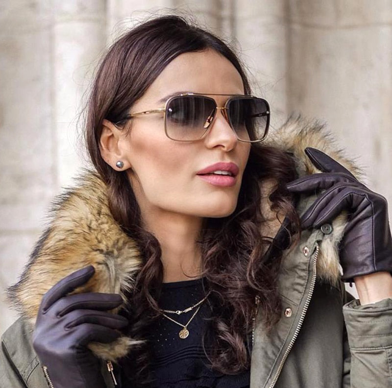 Fashion Classic Mach Six Style Gradient Sunglasses Cool Men Vintage Brand Design Sun Glasses