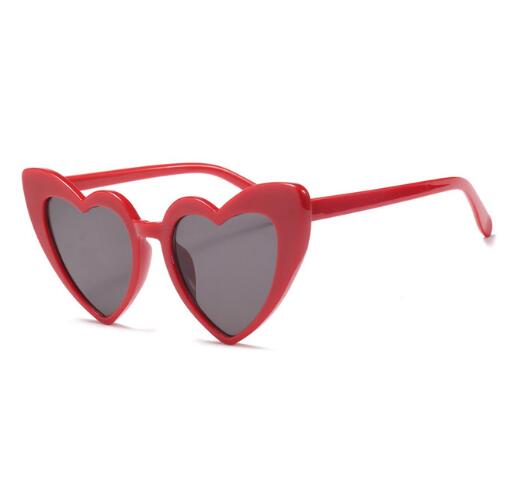 cat eye vintage heart shape sun glasses for women
