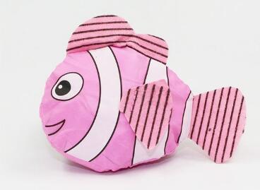 7 Colors Tropical Fish Foldable Eco Reusable Shopping Bags Reusable Tote Pouch Recycle Storage Handbags 38cm x58cm