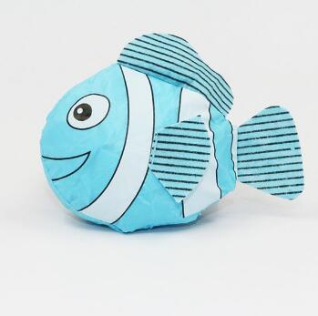 7 Colors Tropical Fish Foldable Eco Reusable Shopping Bags Reusable Tote Pouch Recycle Storage Handbags 38cm x58cm