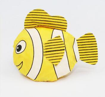 7 Colors Tropical Fish Foldable Eco Reusable Shopping Bags Reusable Tote Pouch Recycle Storage Handbags 38cm x58cm