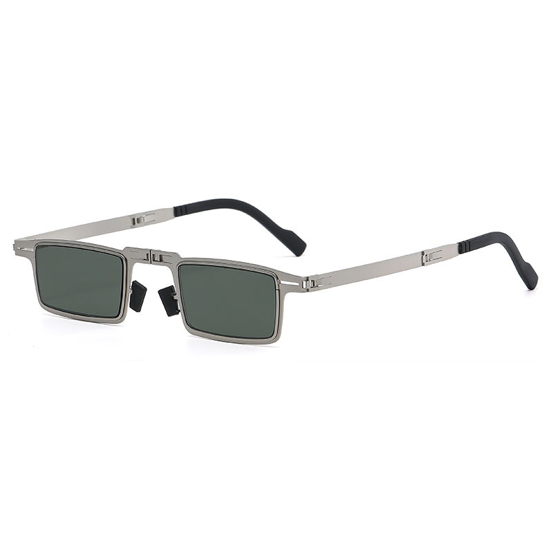 Fashion Trend Folding Sunglasses New Personalized Folding Sunglasses Instagram Style Street Glasses