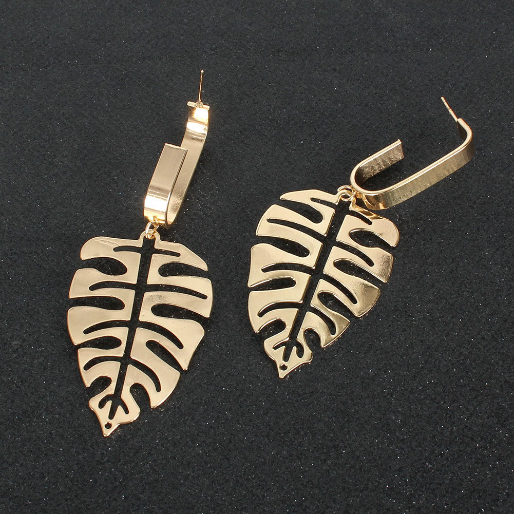 Bohemian Ethnic Style Alloy Long Earrings European And American Personality Gold Earrings Earrings Women