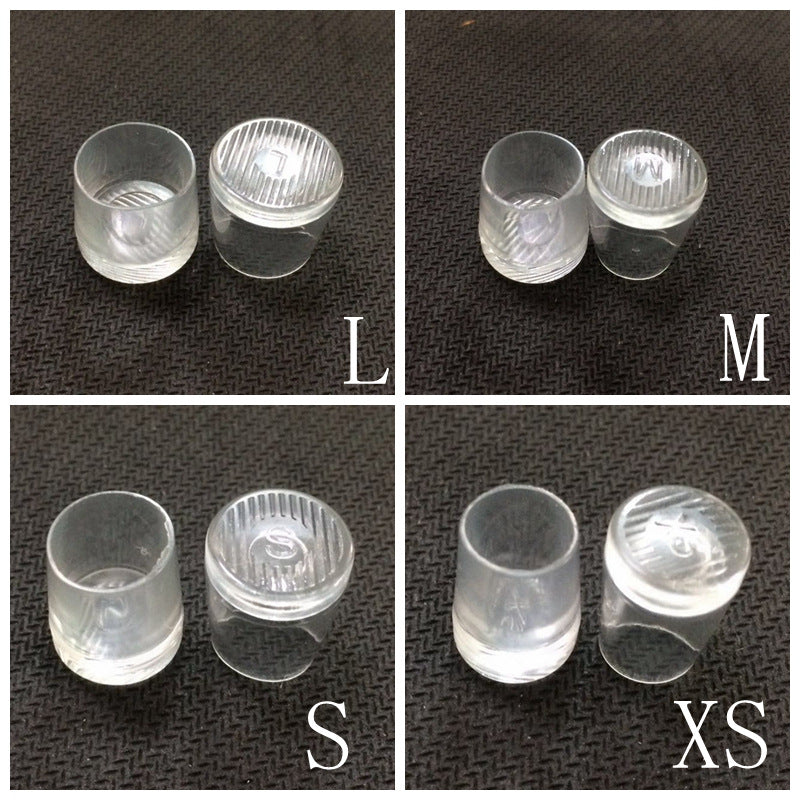 Non Slip And Wear-Resistant Thin Heel Cover Small Round Heel High Heel Shoes Heel Protection Cover Silence Artifact Mute Sticker 1 Pair