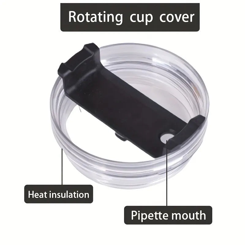 Cow Print Insulated Tumbler With Lid And Straw,Stainless Steel Coffee Tumbler with Handle,Double Vacuum Leak Proof Mug