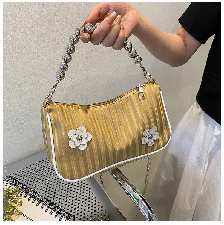 Bags Women's New Trendy Fashion Bags Texture Chain One-shoulder Messenger Bags Versatile Handbags Underarm Bags