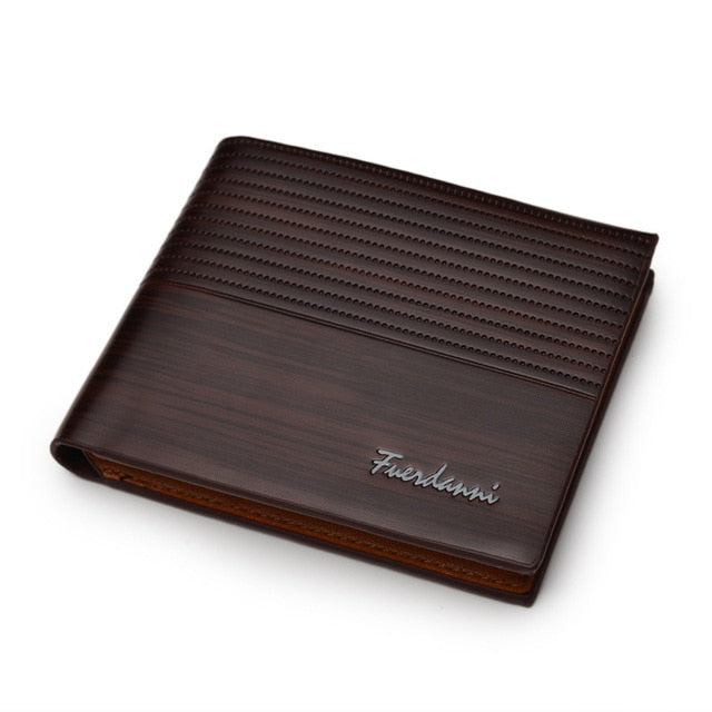 Men Leather Brand Luxury Wallet Short Slim Male Purses Money Clip Credit Card Dollar Price Portomonee Carteria